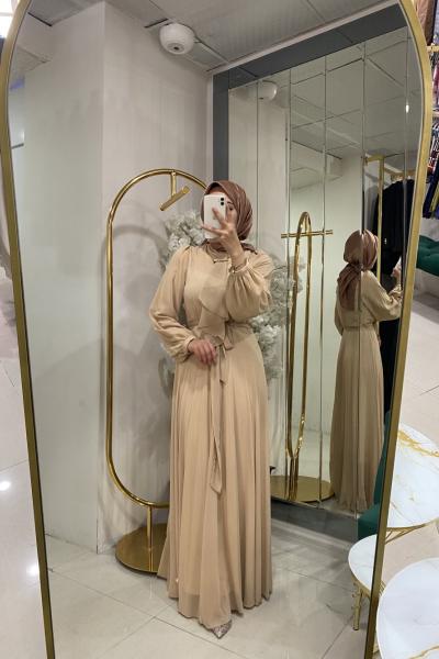 BNN2234032 ABİYE ELBİYE Bej