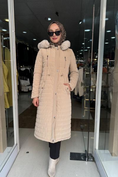 ÇITÇITLI UZUN MONT Bej