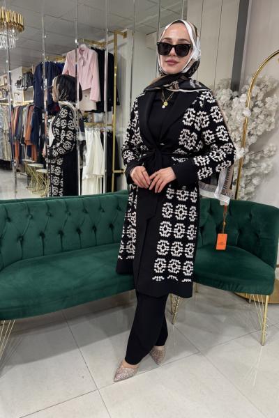 2144 DANTEL 3 LÜ TAKIM Siyah