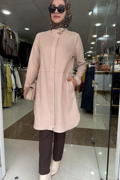 SÜET KIMAŞ GİY ÇIK Bej