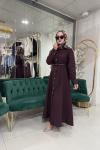 KEMERLİ EBİSE Bordo