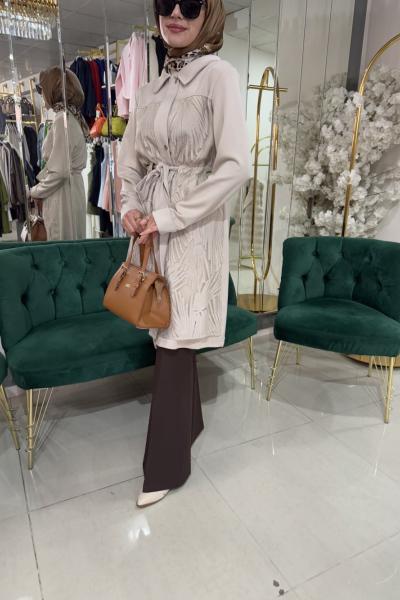 8502 BELEN KAP Taş Rengi