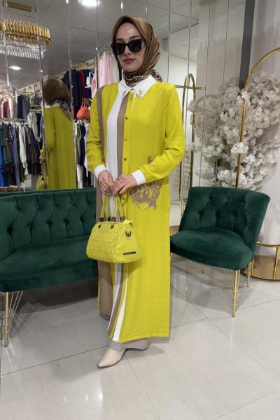 VİSKON KOTON GİY ÇIK Yağ Yeşili