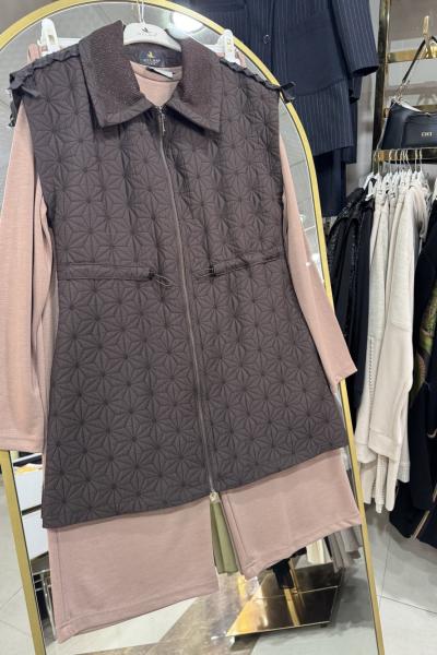 BELLA 3 LÜ TAKIM Kahverengi