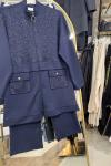 BAYETLİ PANTOLONLU TAKIM Lacivert