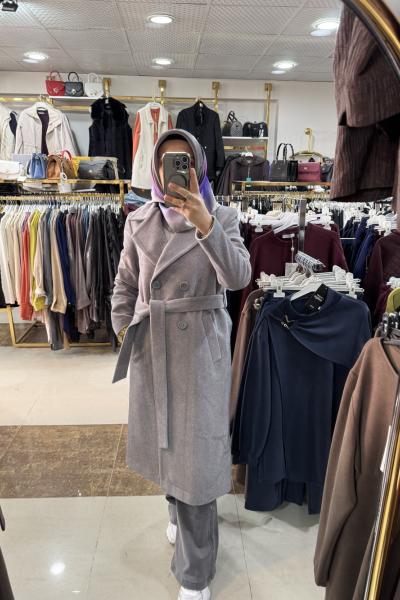 KAŞMİR KAŞE KABAN Gri