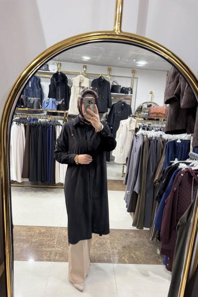 KADİFE TUNİK Siyah