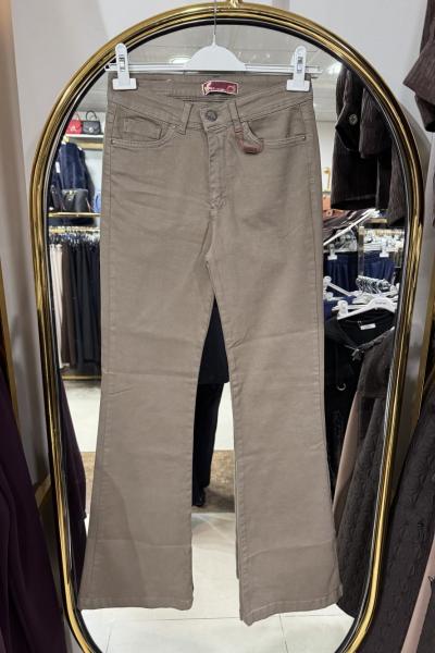 İSPANYOL PAÇA KOT PANTOLON Vizon