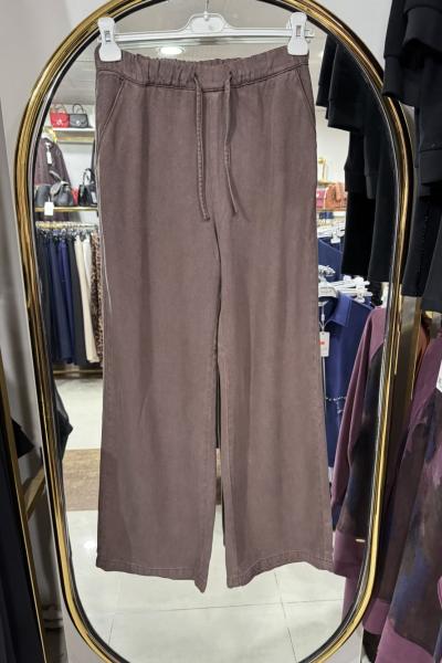 TENSEL KOT PANTOLON Kahverengi