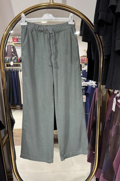 TENSEL KOT PANTOLON Yeşil