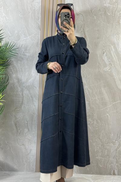 TENCEL ÇAKMAKLI GİYÇIK Koyu Yeşil