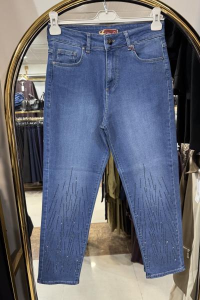 PAÇA KISMI TAŞLI MOMJEAN Açık Mavi