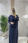 YELEKLİ ELBİSE  Lacivert
