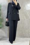 BLAZER PANTOLONLU TAKIM Siyah