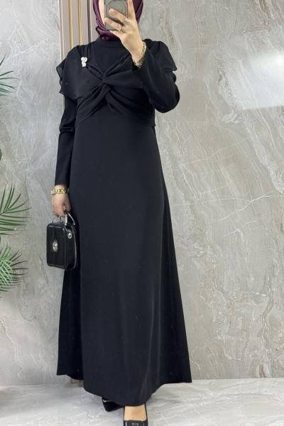 SİYAH ŞIK ELBİSE Siyah
