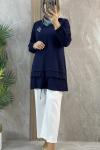BAĞLAMALI TUNİK Lacivert