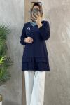 BAĞLAMALI TUNİK Lacivert