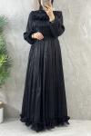 JANJAN ABİYE ELBİSE  Siyah