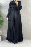 JANJAN ABİYE ELBİSE  Siyah