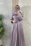 JANJAN ABİYE ELBİSE  Lila