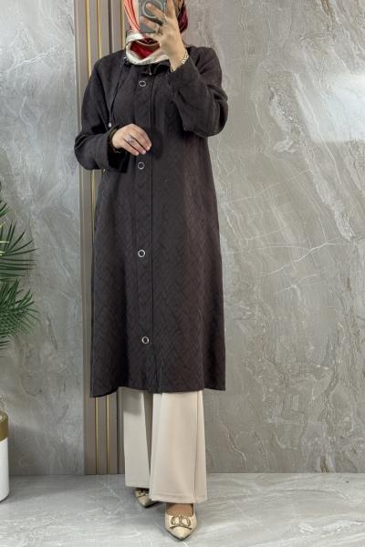 FERMUARLI GİYÇIK Kahverengi