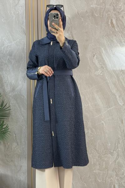 JAKAR KOL FERMUARLI GİYÇIK indigo Mavi