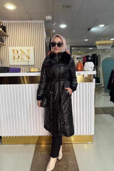 560029 LEVİDOR KAPİTONE MONT Siyah