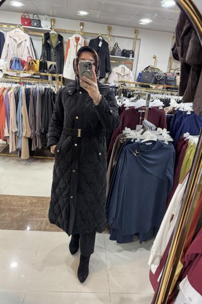 BELEN ŞİŞME MONT Siyah