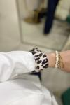 BNN1067 BLAZER CEKET DÜĞMESİZ Leopar
