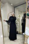 BNN2234004 ABİYE ELBİSE Siyah