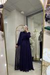 BNN2234031  ABİYE ELBİSE Mor