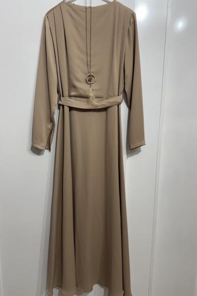 BNN2333014 ELBİSE Camel