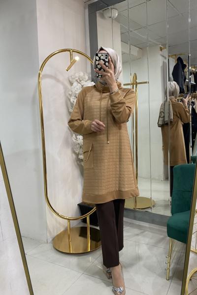 BNN44189 TUNİK Camel