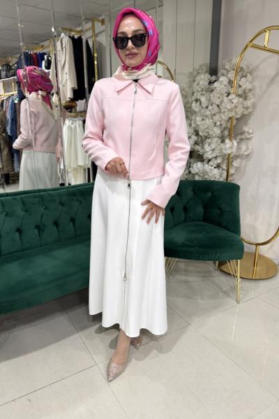 FERMUARLI ETEK Beyaz