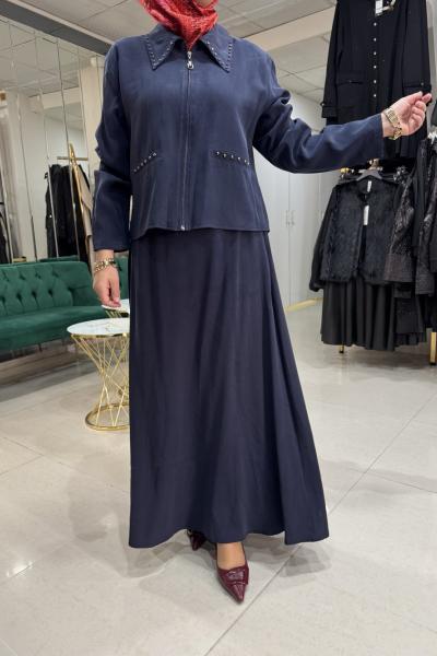 FERMUARLI MONTANA ETEKLİ TAKIM Lacivert