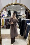 KAŞMİR KAŞE KABAN Kahverengi