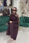 KEMERLİ EBİSE Bordo
