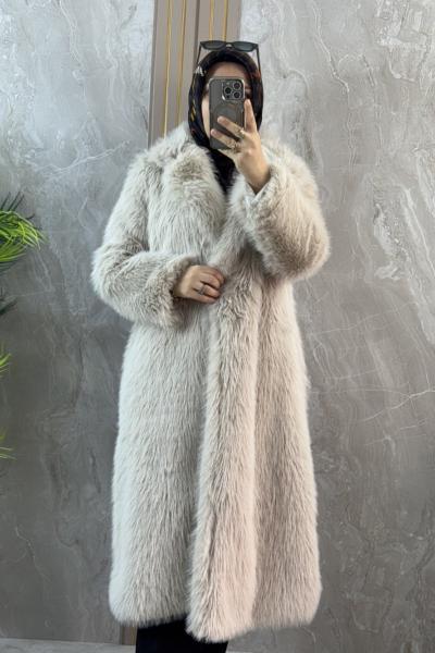 KÜRK GÖRÜNÜMLÜ KABAN Bej