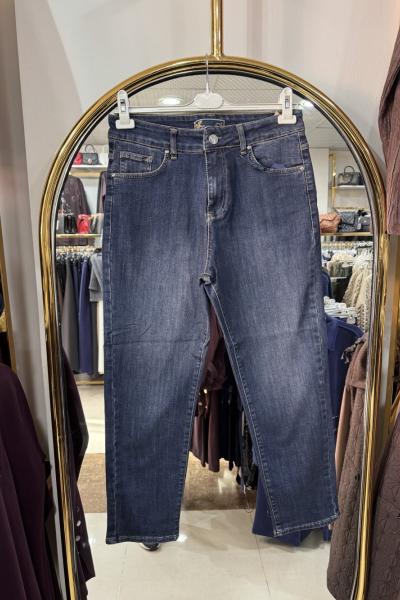 MOM JEAN KOT PANTOLON koyu Mavi