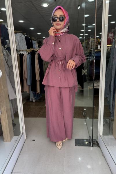 PELERİNLİ TENSEL  TAKIM Gül