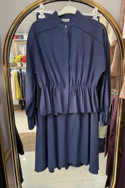 SELAM ETEKLİ TAKIM Lacivert