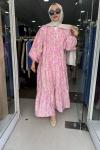 ZARA MODEL MANGO ELBİSE  Pembe