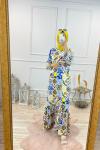 BNN P277 Limon Elbise VİSKON Sarı
