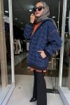 jakar bomber ceket Lacivert