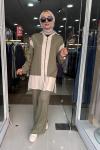 BAMBU PANTOLONLU TAKIM Yeşil