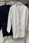 CEPLİ ANGORA HIRKA Siyah