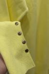 OVERSIZE MERSERİZE TRİKO Sarı