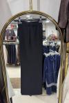 YARIŞ BİLEK BOY BOL PAÇA PANTOLON Siyah
