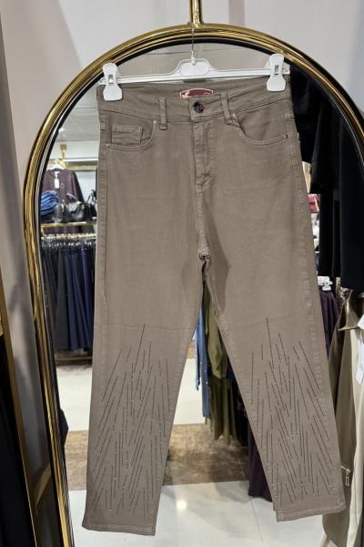 PAÇA KISMI TAŞLI MOMJEAN Vizon
