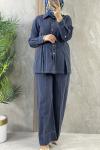LEVİDOR MODAL 2 Lİ TAKIM Lacivert